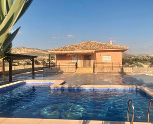 Swimming pool of House or chalet for sale in Abanilla  with Air Conditioner, Terrace and Swimming Pool