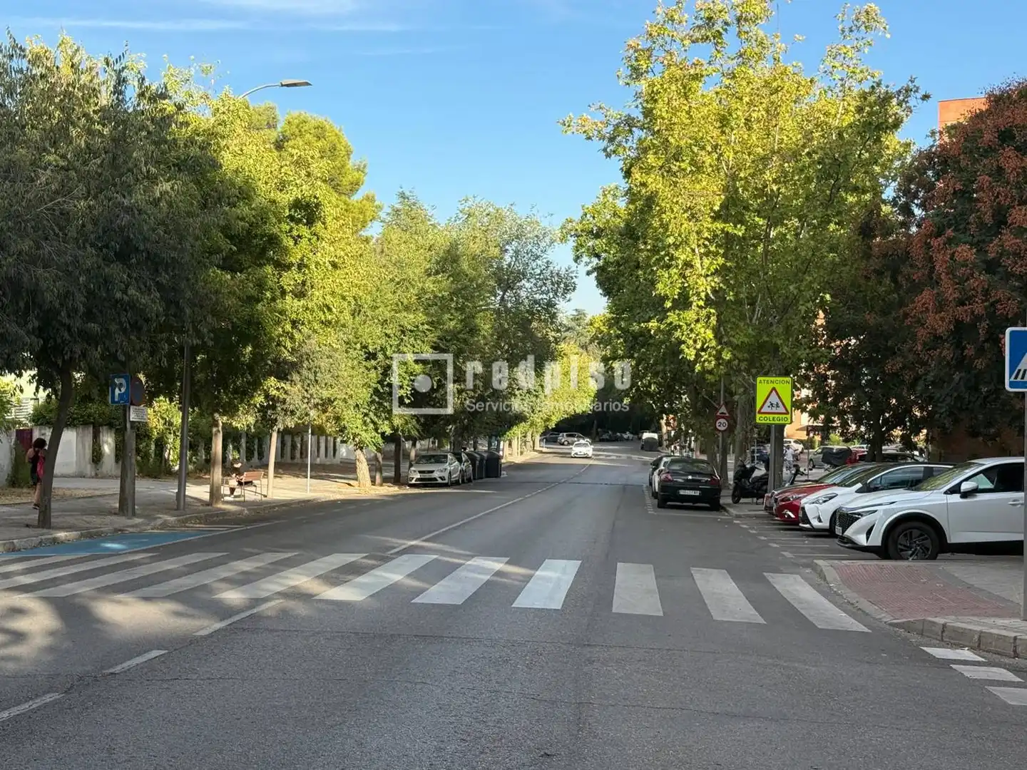 Außenansicht von Wohnung zum Verkauf in Madrid mit Klimaanlage, Heizung und Privatgarten
