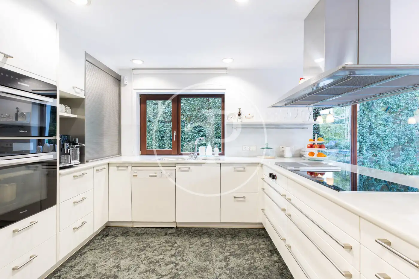 Kitchen of Houses for sale in Sant Cugat del Vallès  with Air Conditioner, Heating and Private garden