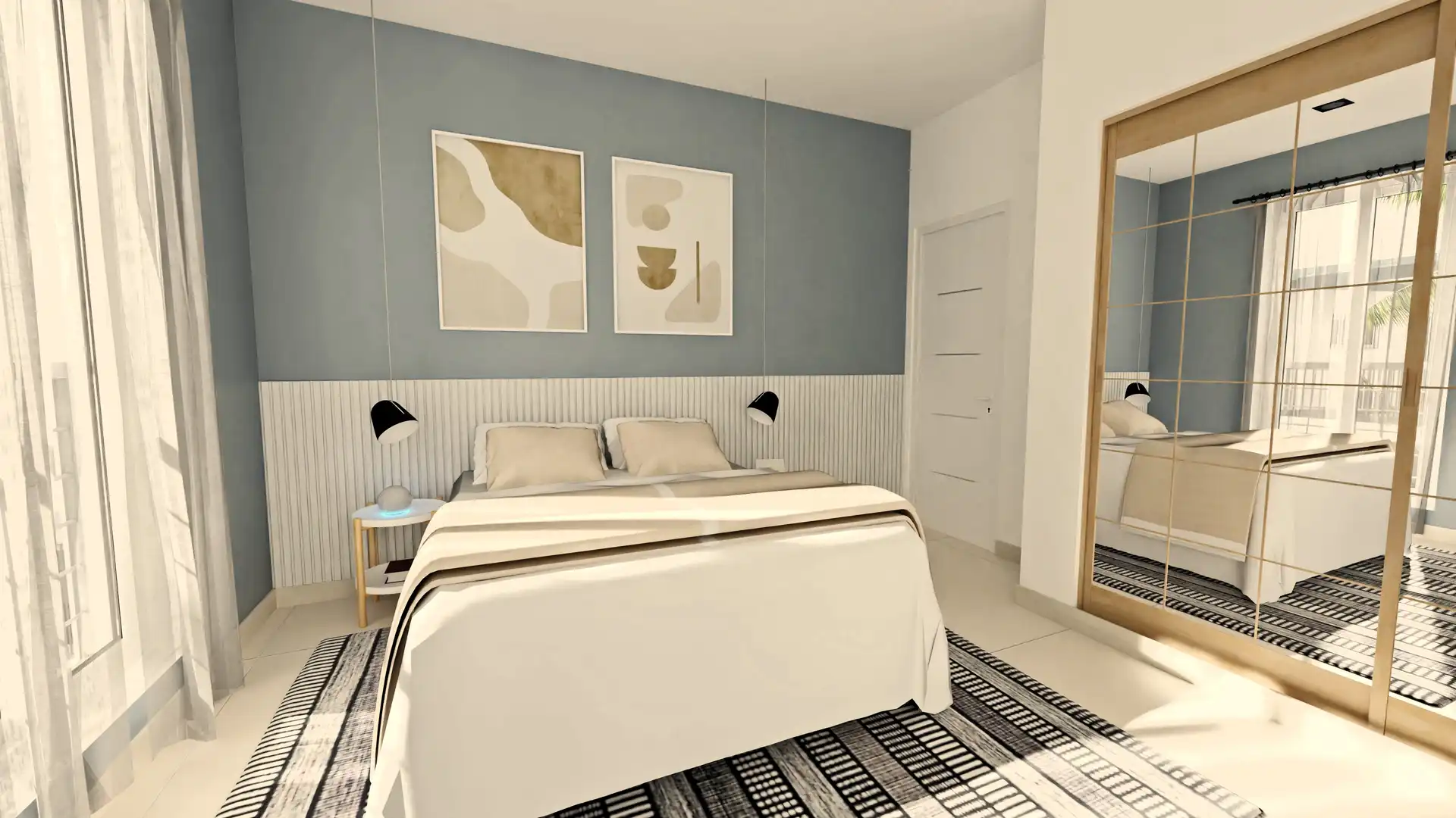 Habitación de Casa adosada en venta en Olivares con Alarma