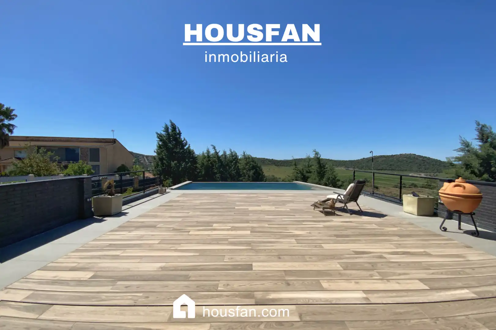 Terrassa de Casa o xalet en venda en Cáceres amb Aire condicionat, Calefacció i Jardí privat