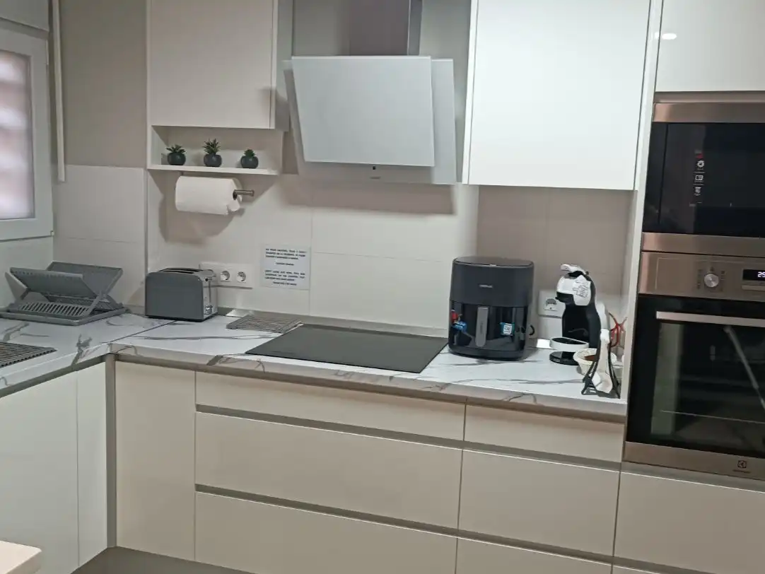 Kitchen of Apartments for rent in El Campello  with Air Conditioner, Heating and Parquet flooring