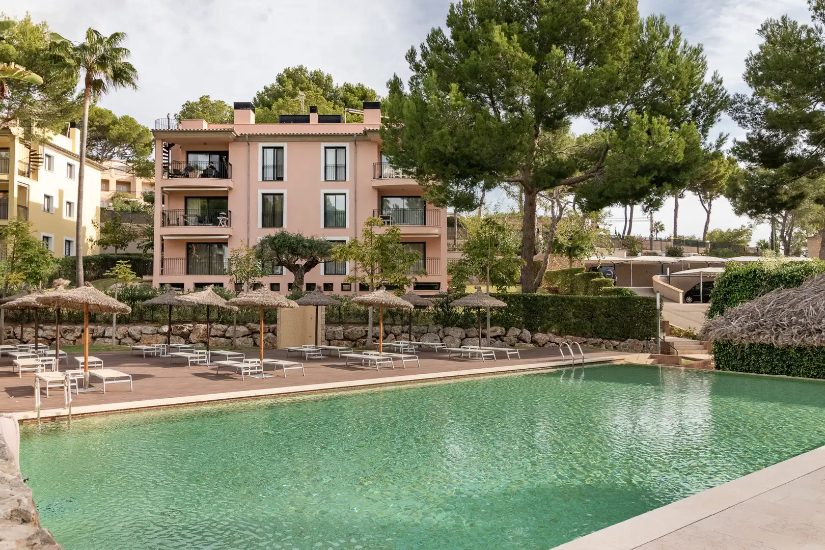 Swimming pool of Ground floor for sale in Andratx  with Private garden, Terrace and Community pool