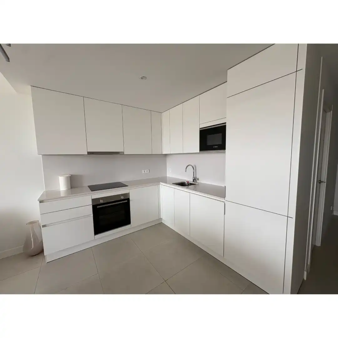 Cocina de Apartamento de alquiler en Mijas con Aire acondicionado y Piscina comunitaria