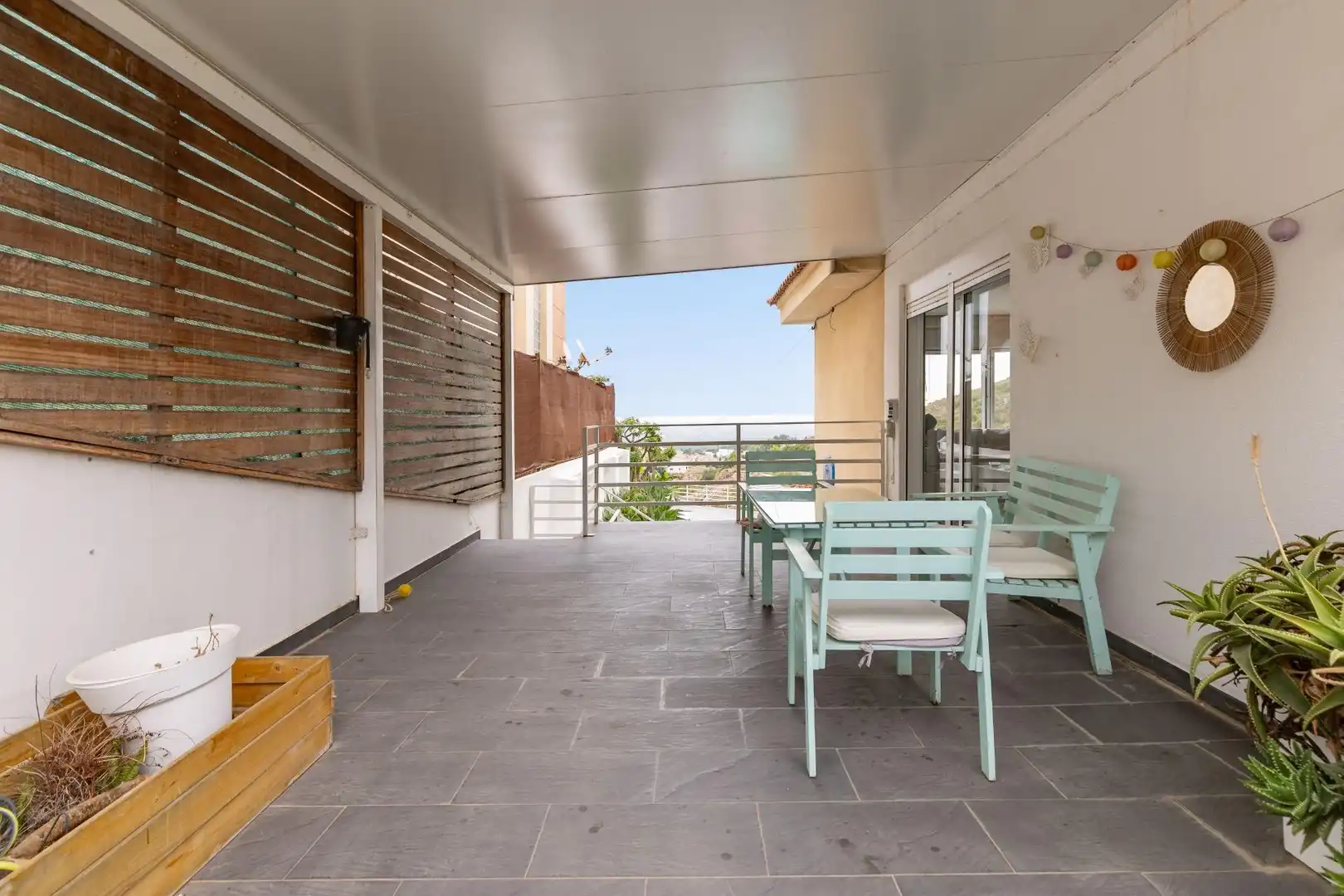 Terrassa de Casa o xalet en venda en Chiva amb Calefacció, Jardí privat i Terrassa