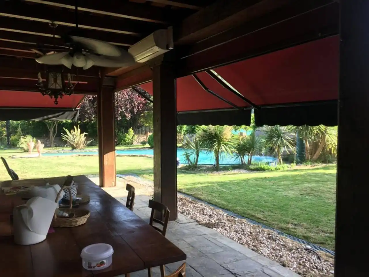 Terrassa de Casa adosada en venda en Argelaguer amb Jardí privat i Piscina