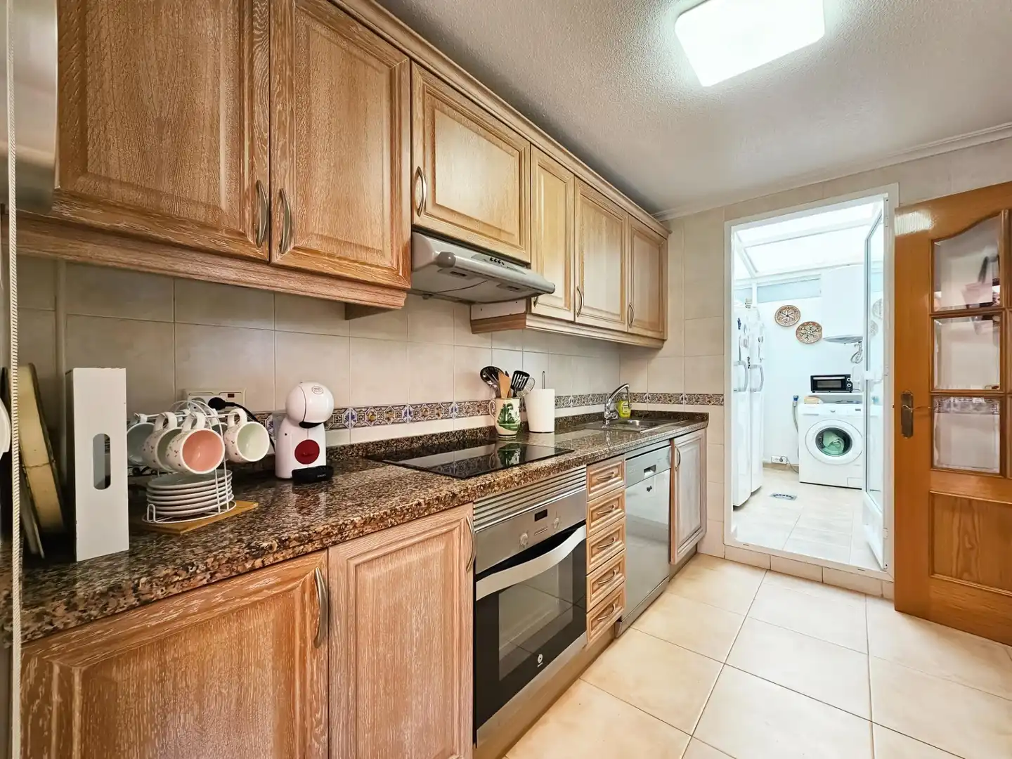 Kitchen of Houses for sale in Santa Pola  with Air Conditioner, Private garden and Terrace