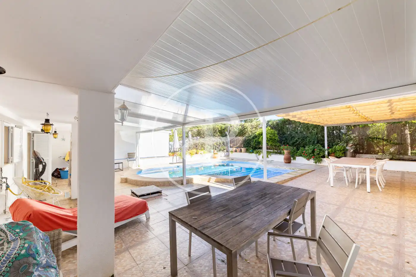 Terrace of Detached homes for sale in Llucmajor  with Air Conditioner, Private garden and Terrace