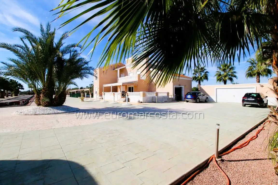 Exterior view of Houses for sale in Elche / Elx  with Air Conditioner, Heating and Private garden