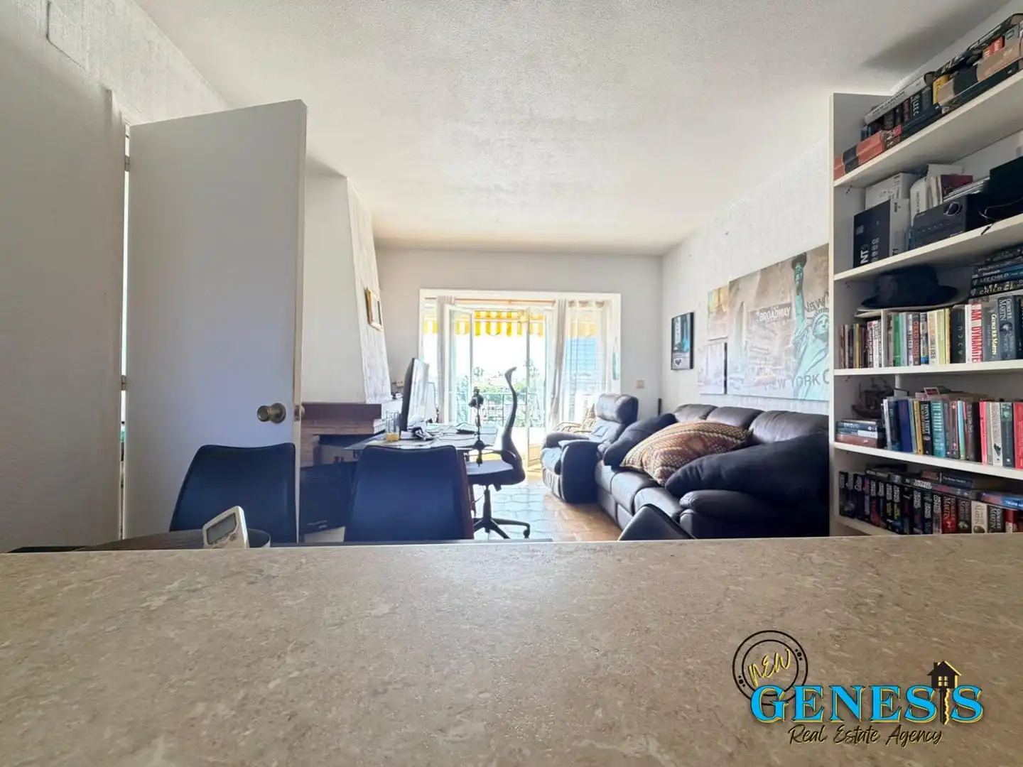 Living room of Flat for sale in Orihuela  with Air Conditioner, Furnished and Washing machine