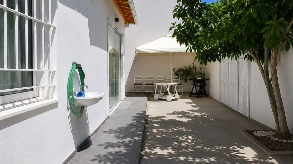 Terrassa de Finca rústica en venda en Orihuela amb Aire condicionat, Jardí privat i Terrassa