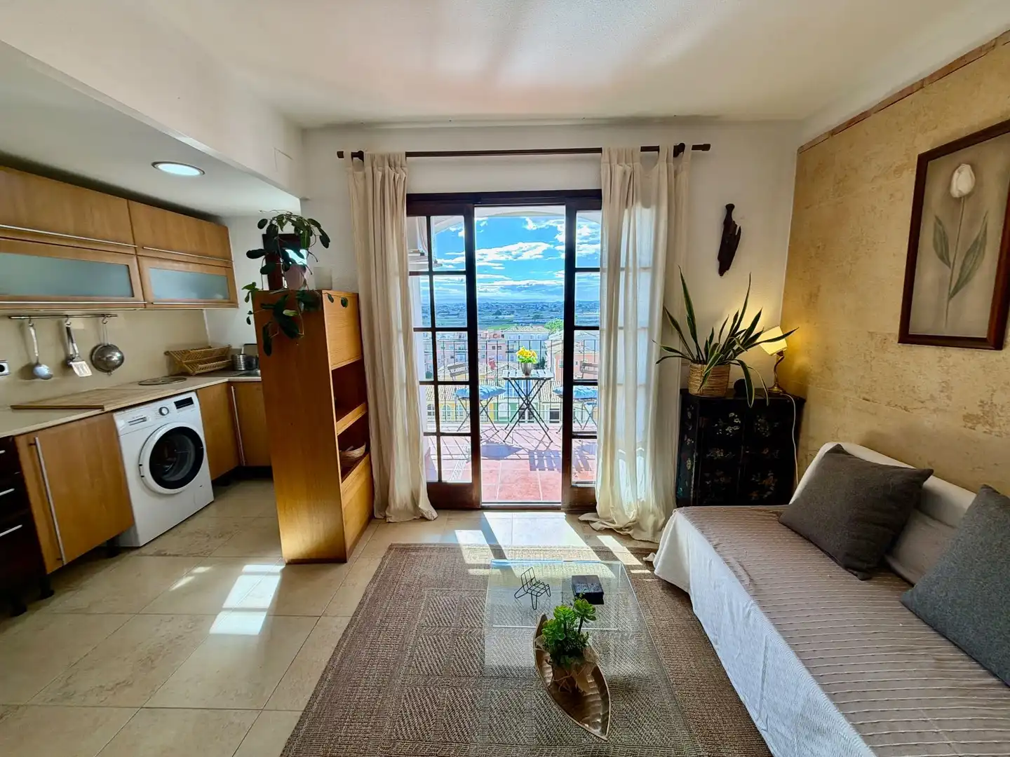 Balcony of Apartments for sale in Alboraya  with Air Conditioner and Storage room