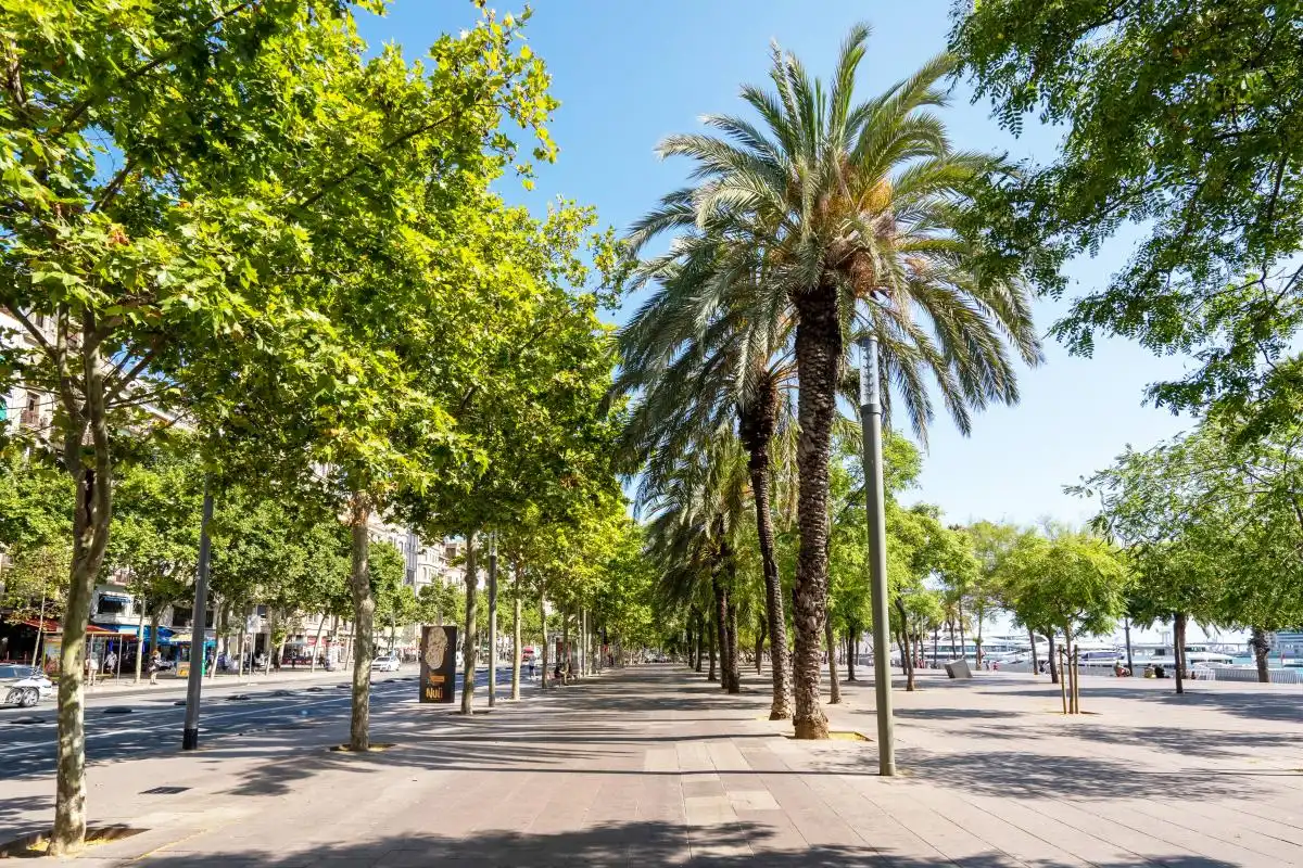 Vista exterior de Piso en venta en Barcelona con Aire acondicionado, Calefacción y Amueblado