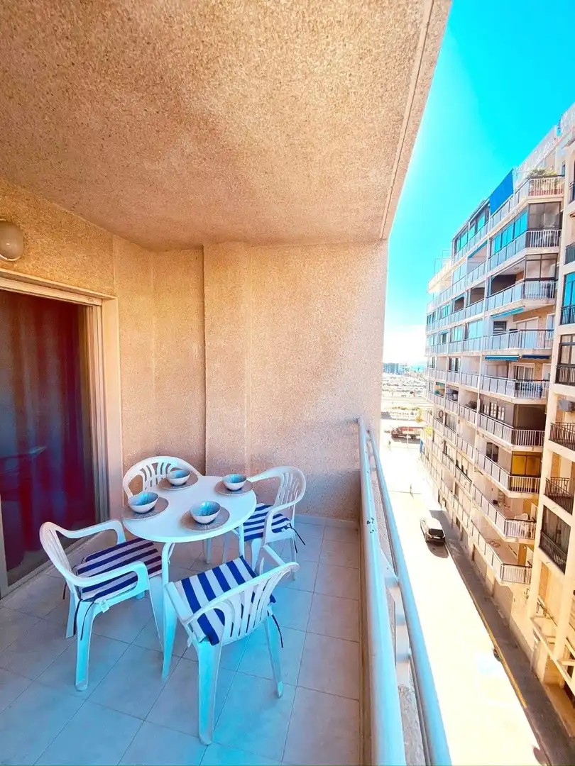 Terrassa de Apartament de lloguer en Santa Pola amb Aire condicionat, Calefacció i Terrassa