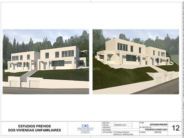 Terreno residencial en venta en Carrer Santiago Rusiñol 9