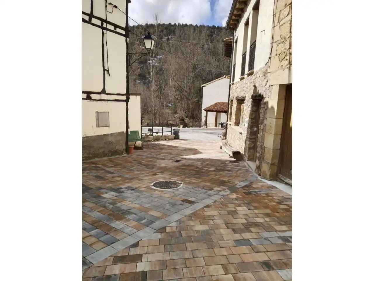 Vista exterior de Finca rústica en venta en Covarrubias con Amueblado