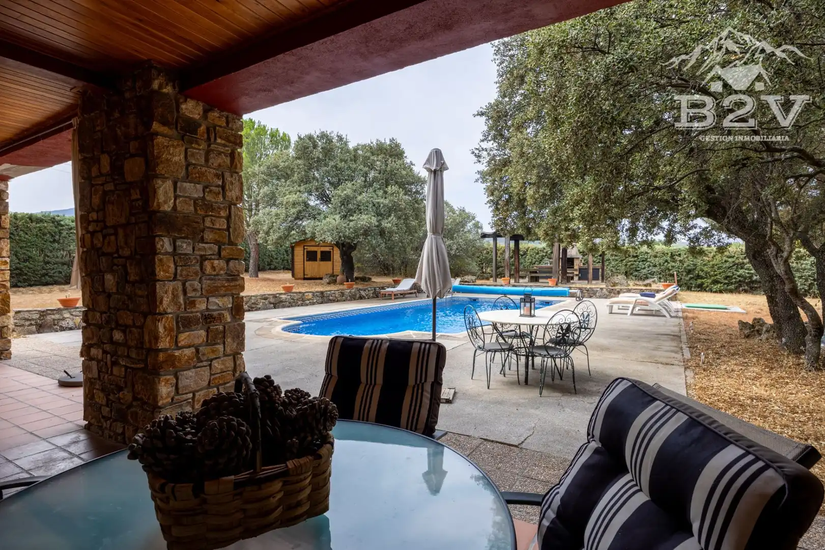 Piscina de Casa o chalet en venta en Garganta de los Montes con Aire acondicionado, Calefacción y Jardín privado