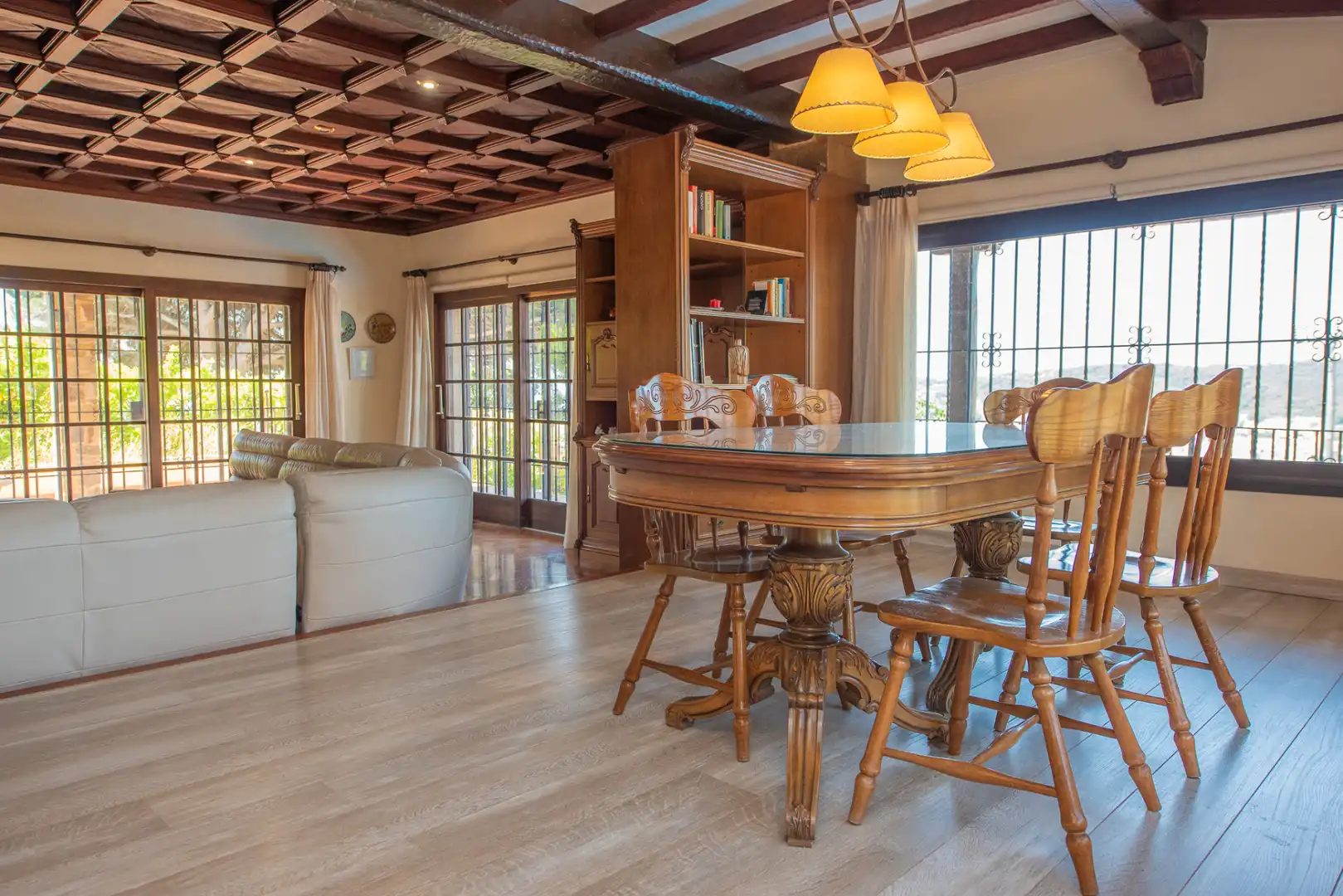 Comedor de Casa o chalet de alquiler en Sant Feliu de Guíxols con Aire acondicionado, Calefacción y Jardín privado