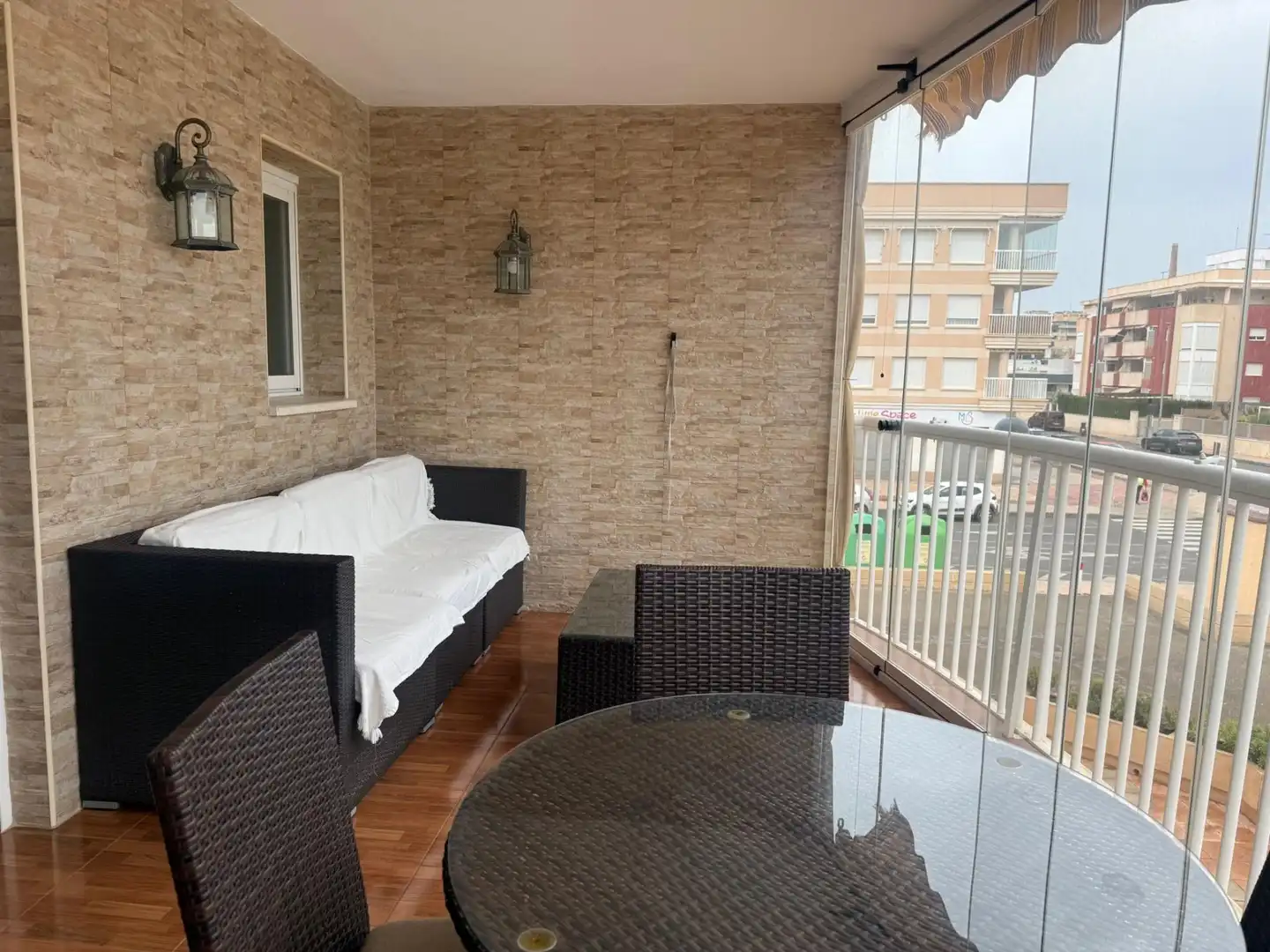 Terrasse von Wohnung zur Miete in Águilas mit Klimaanlage, Parkett und Terrasse