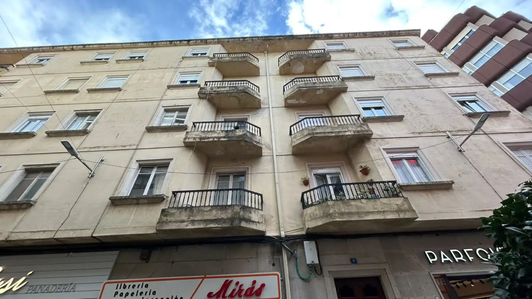 Vista exterior de Piso en venta en Ribeira