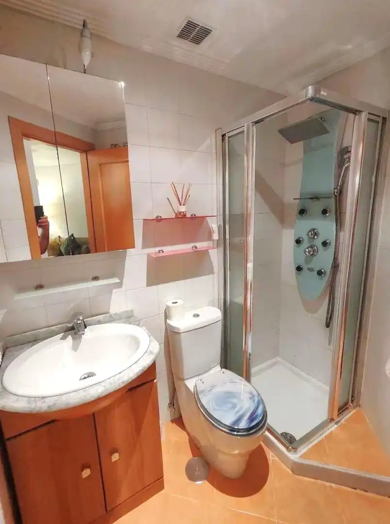 Bathroom of Apartments for rent in Oviedo   with Heating and Furnished