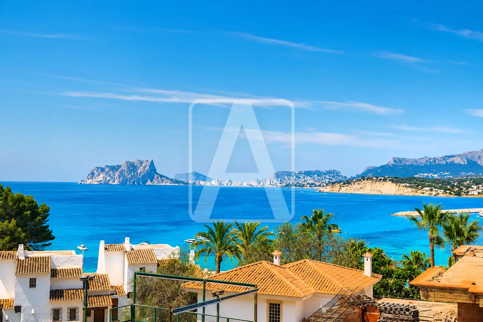 Vista exterior de Residencial en venta en Moraira