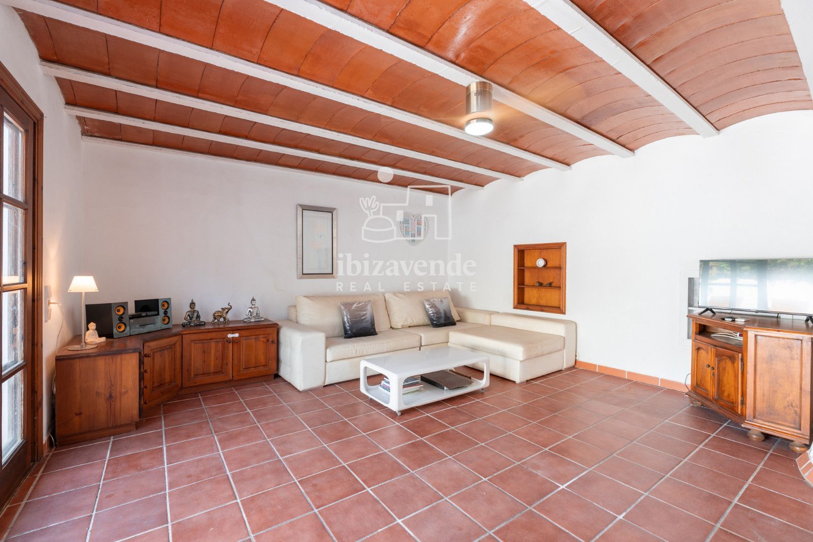 Sala de estar de Casa o chalet en venta en Santa Eulària des Riu con Aire acondicionado, Calefacción y Terraza