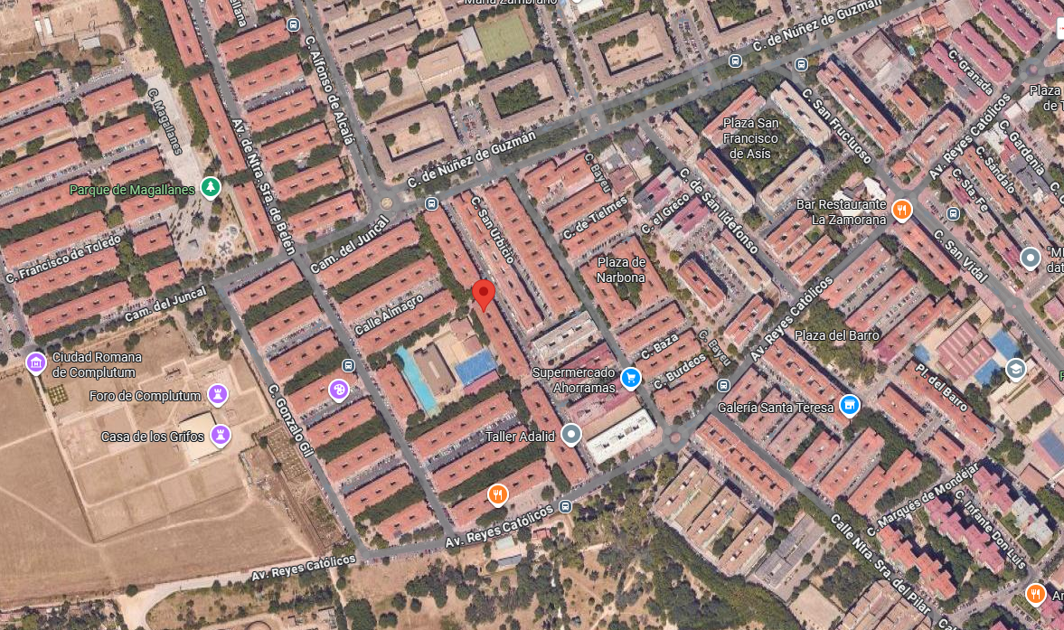 Vista exterior de Pis en venda en Alcalá de Henares