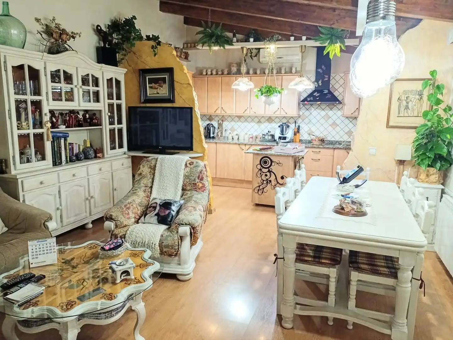 Cocina de Casa adosada en venta en Lanaja con Aire acondicionado y Calefacción