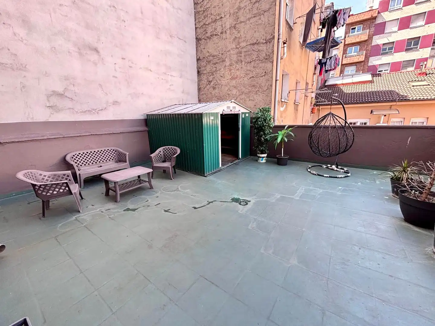 Terraza de Piso en venta en Gijón  con Calefacción, Parquet y Terraza