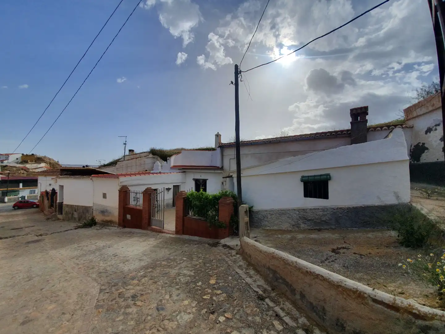 Vista exterior de Casa o xalet en venda en Guadix