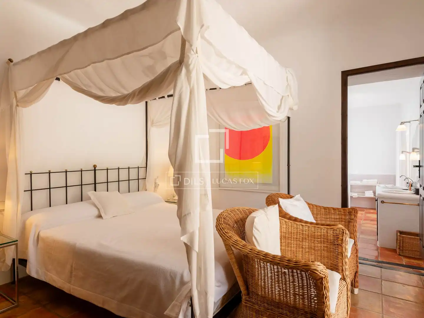 Bedroom of Country homes for sale in Santa Eulària des Riu  with Furnished