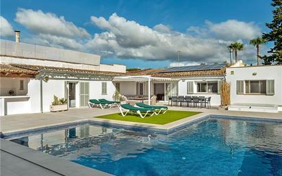 Swimming pool of House or chalet for sale in  Palma de Mallorca  with Air Conditioner, Terrace and Swimming Pool