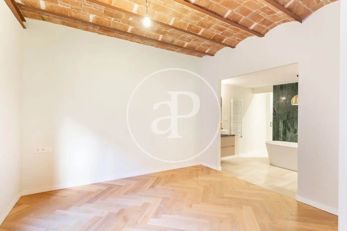 Living room of Flat for sale in Barcelona  with Air Conditioner, Heating and Terrace