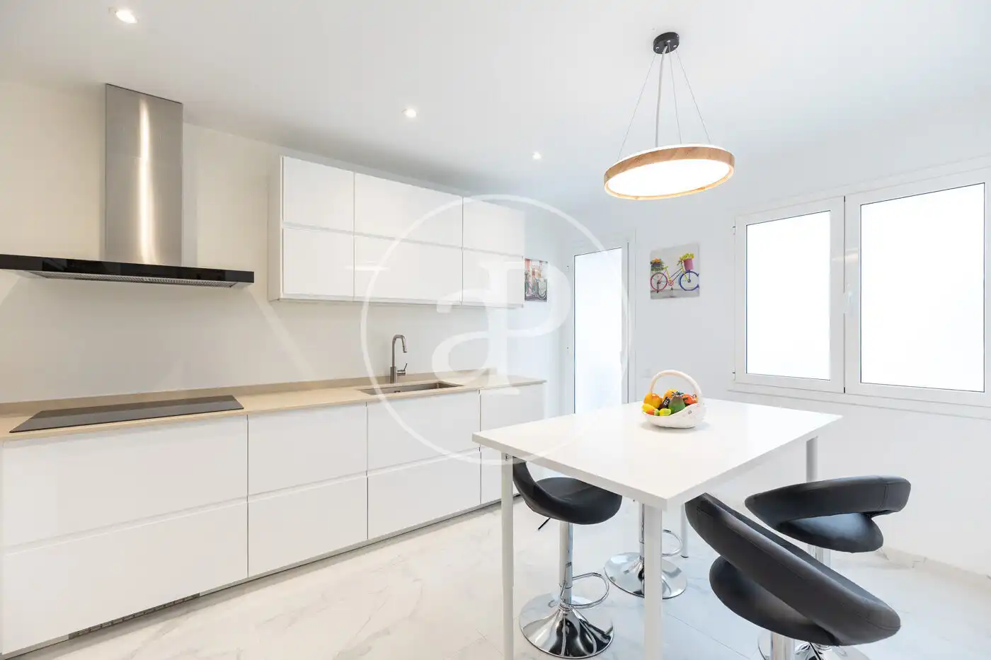 Kitchen of Flat for sale in Barcelona  with Air Conditioner, Heating and Furnished