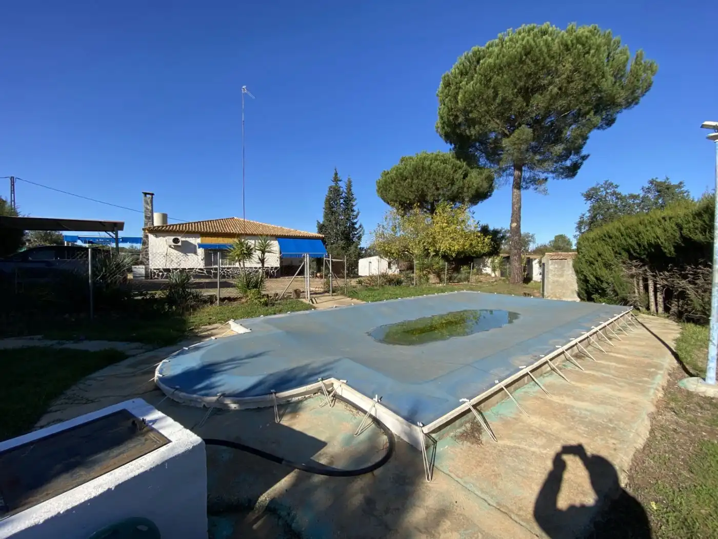 Piscina de Casa o chalet en venta en Valverde del Camino con Calefacción, Piscina y Amueblado