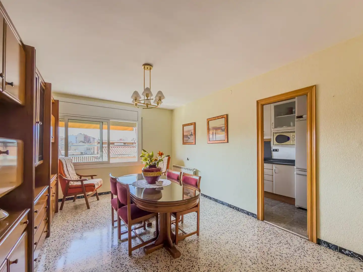 Esszimmer von Wohnung zum Verkauf in Terrassa mit Heizung