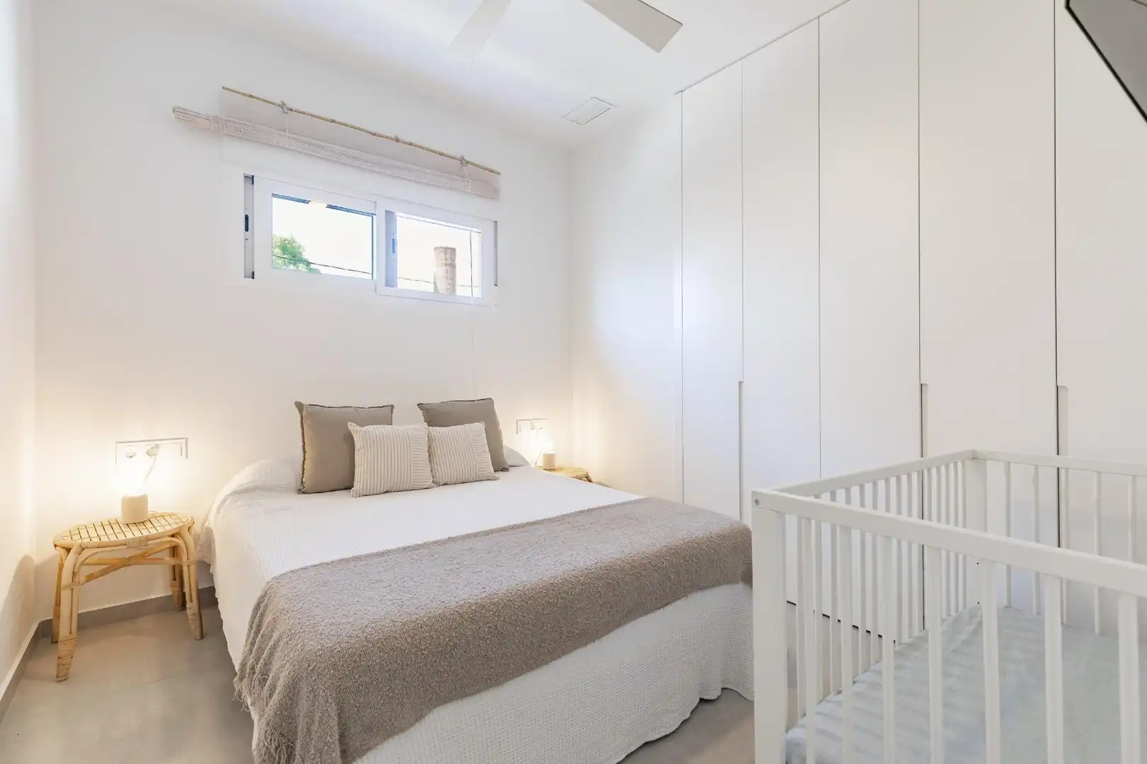 Schlafzimmer von Haus oder Chalet zum Verkauf in Dénia mit Klimaanlage, Heizung und Privatgarten