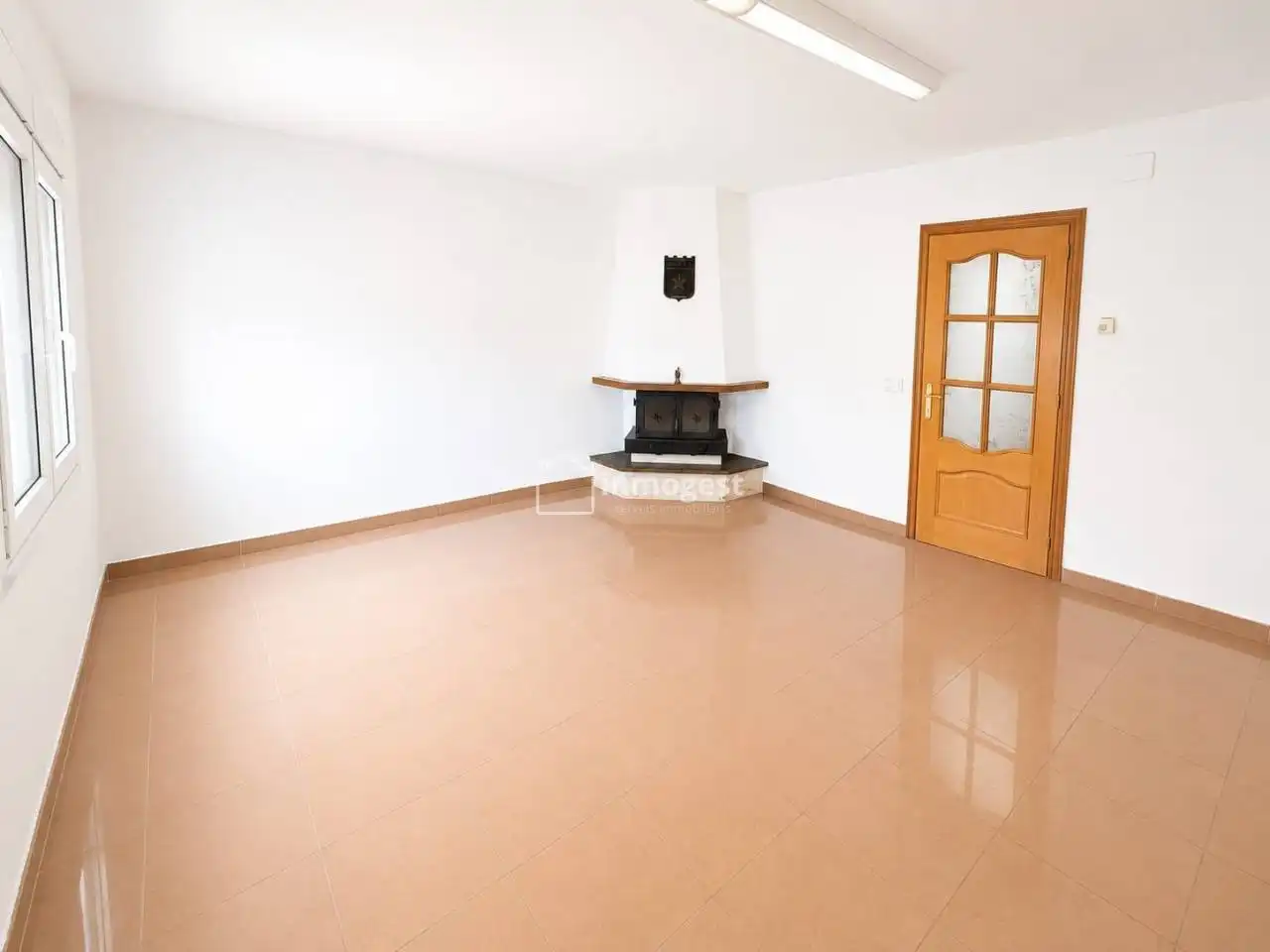 Sala d'estar de Casa o xalet en venda en Salt amb Calefacció i Jardí privat