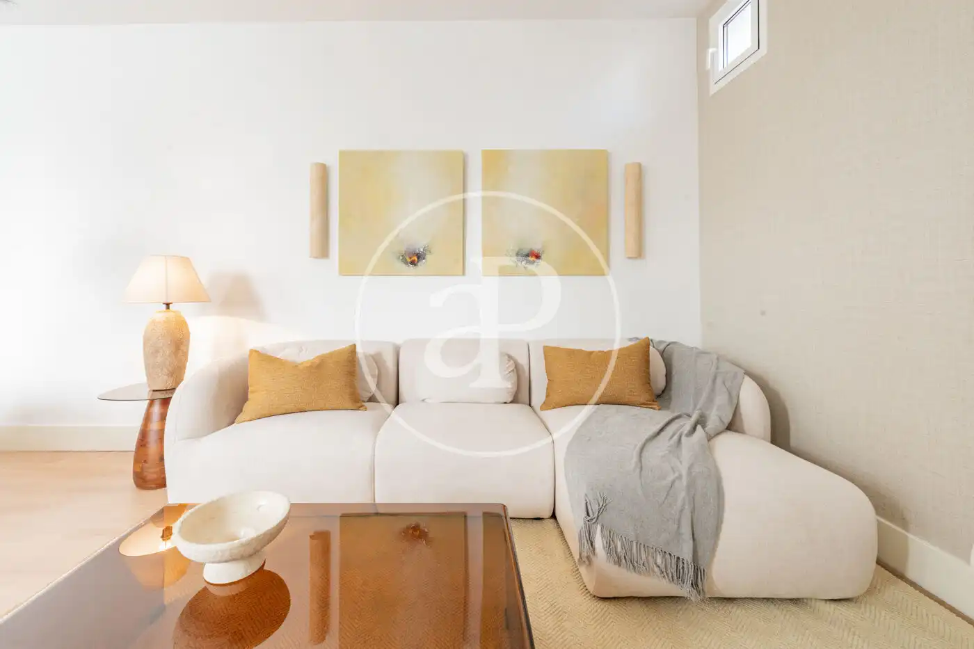 Wohnzimmer von Wohnung zum Verkauf in Madrid mit Klimaanlage, Heizung und Möbliert