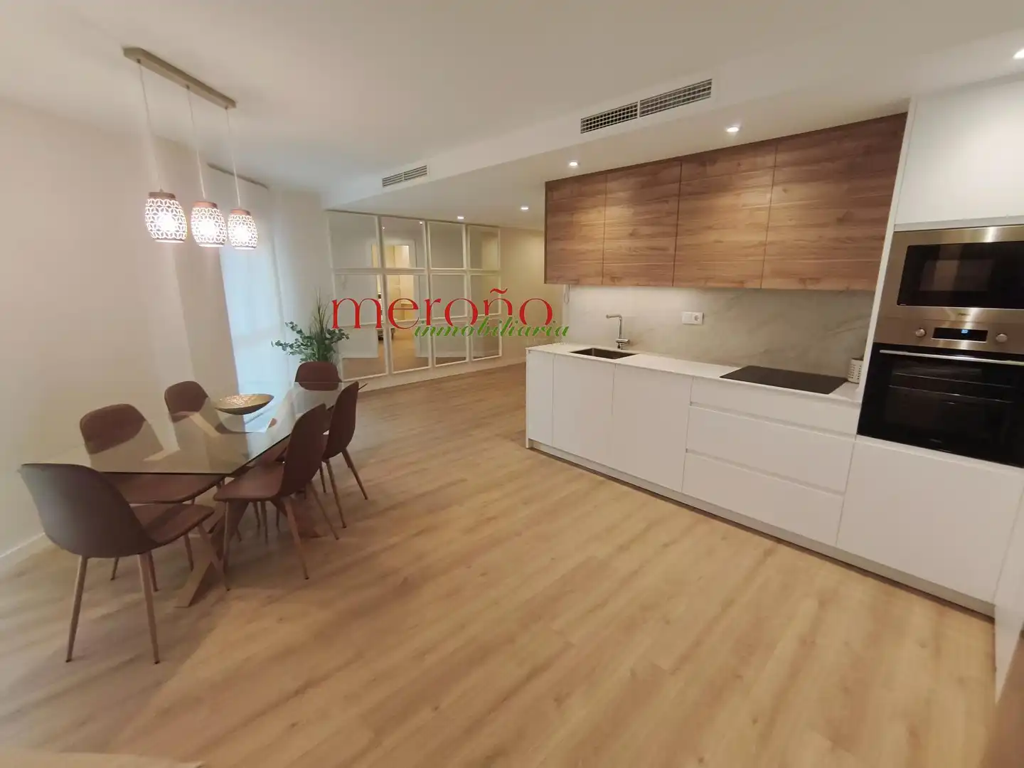 Cocina de Piso de alquiler en Elche / Elx con Aire acondicionado, Calefacción y Amueblado