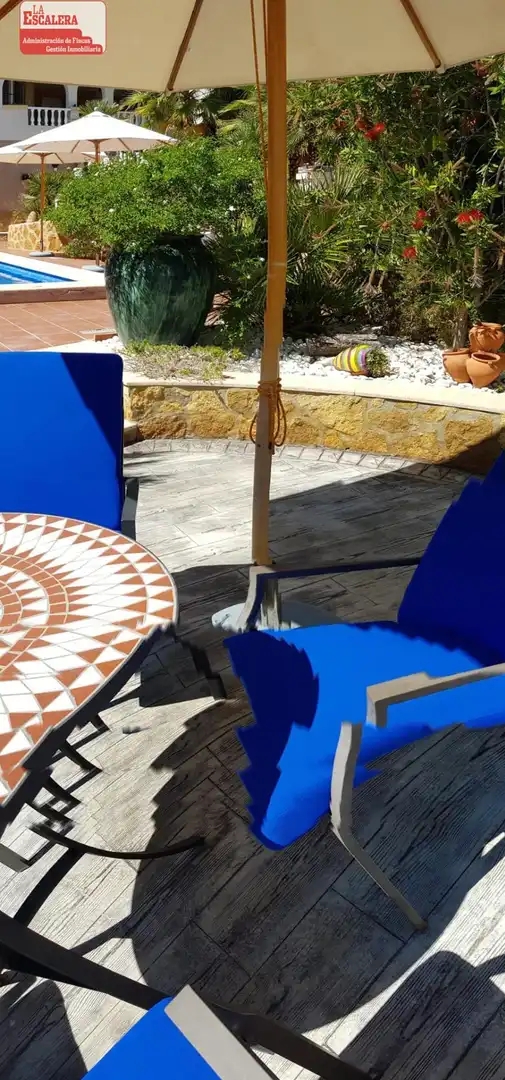 Terraza de Casa o chalet en venta en Castalla con Aire acondicionado, Calefacción y Jardín privado