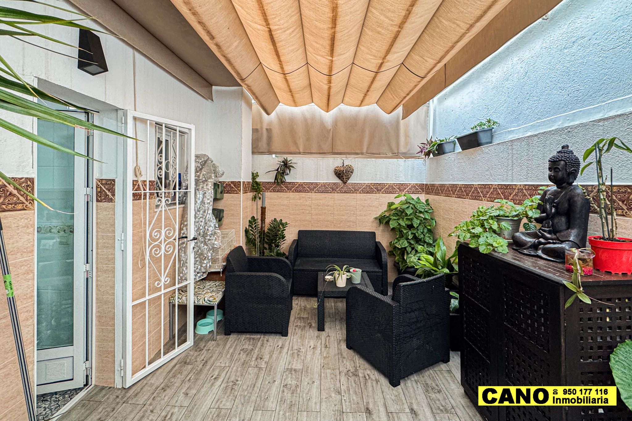 Terrassa de Casa o xalet en venda en Roquetas de Mar amb Aire condicionat, Calefacció i Terrassa