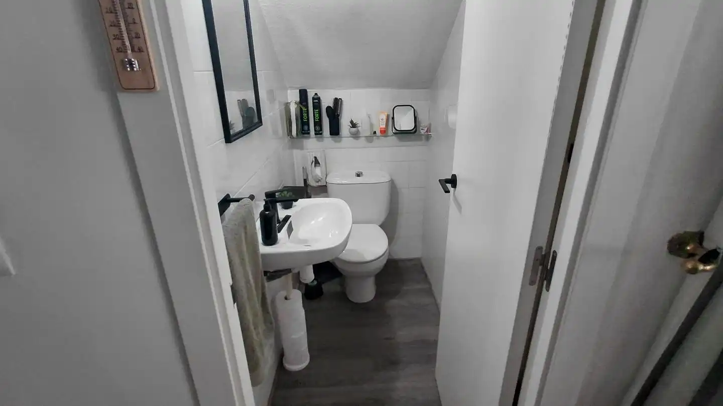 Baño de Casa o chalet en venta en Tavernes de la Valldigna con Calefacción, Terraza y Amueblado