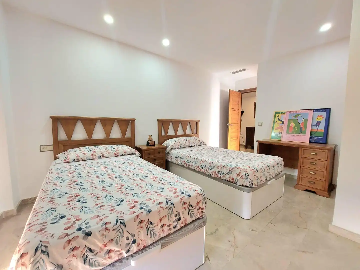 Schlafzimmer von Dachboden zum Verkauf in Águilas mit Klimaanlage, Heizung und Terrasse