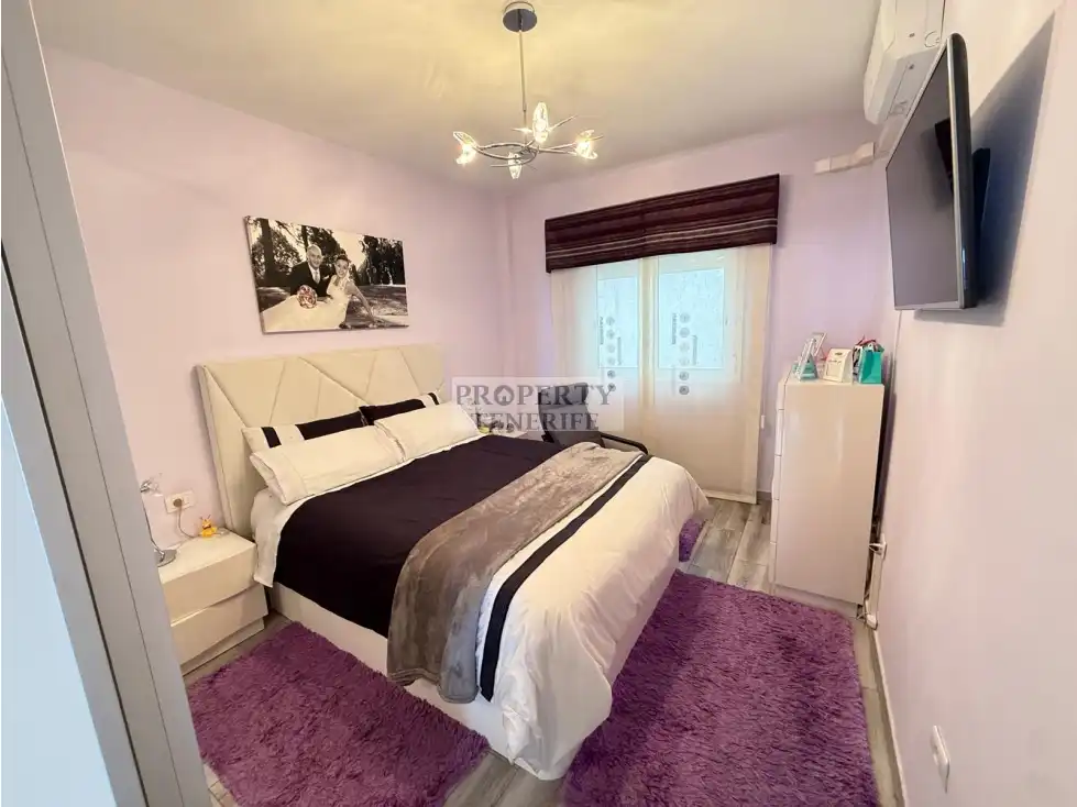 Schlafzimmer von Wohnungen zum Verkauf in Arona mit Klimaanlage und Möbliert