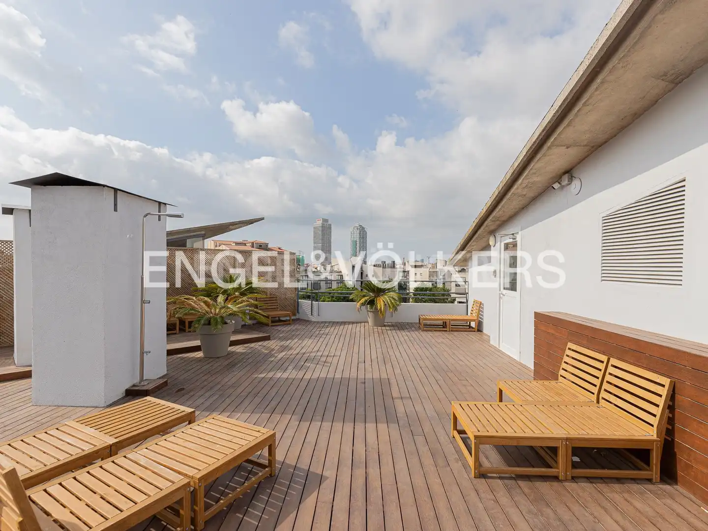 Terrace of Flat for rent in Sant Martí