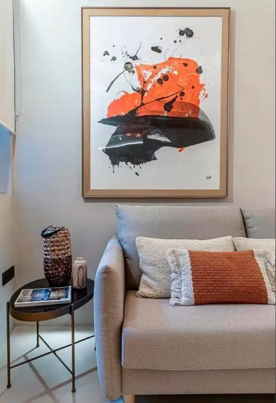 Sala de estar de Planta baja en venta en Madrid con Aire acondicionado, Calefacción y Amueblado