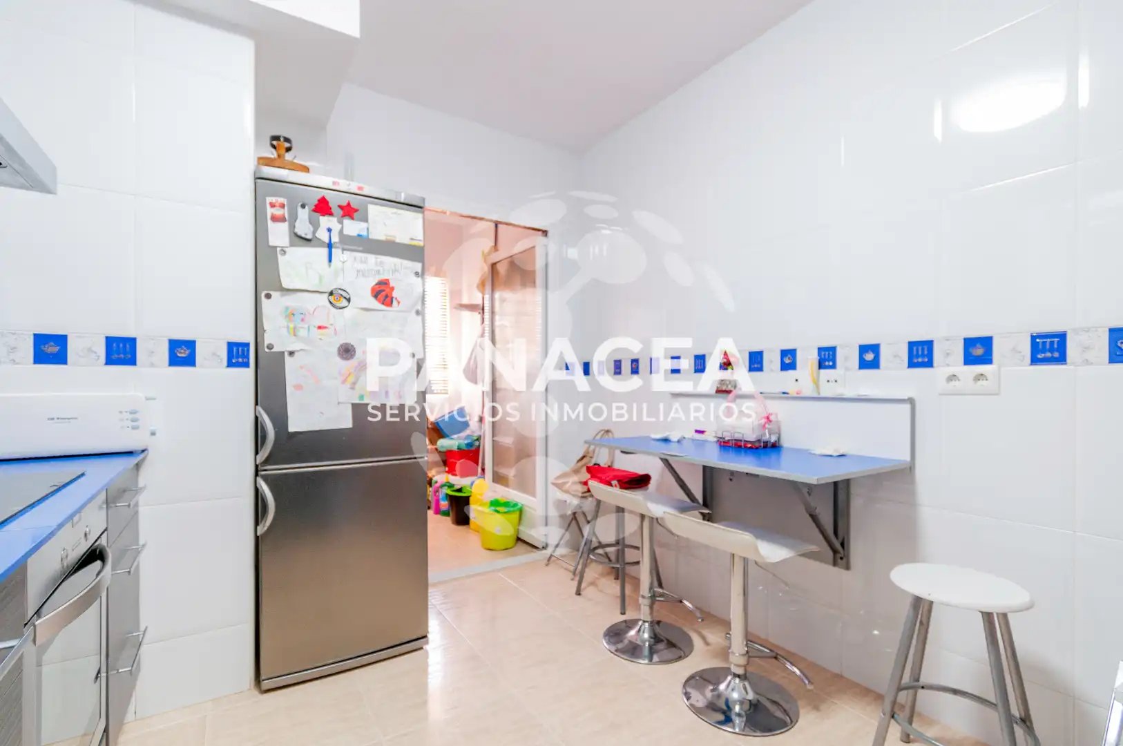 Kitchen of Flat for sale in Roquetas de Mar  with Furnished, Oven and Washing machine