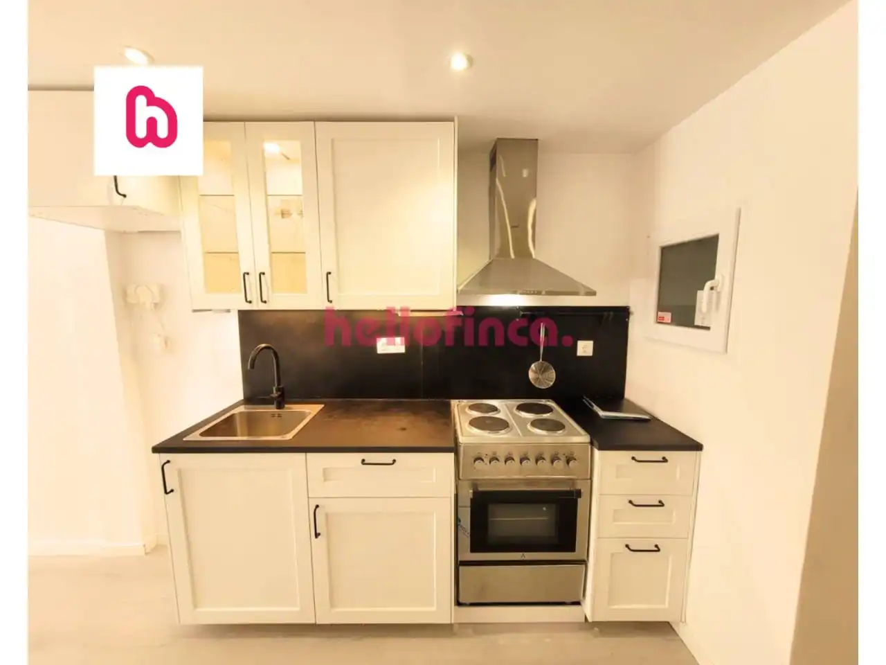 Cocina de Piso en venta en Barcelona con Calefacción, Parquet y Terraza